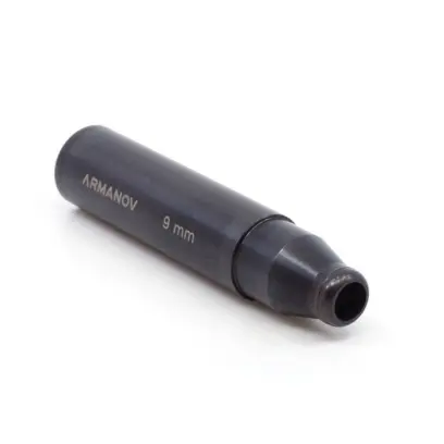 Upravená vložka prachovače určená pro prachovací matrice Dillon. Pro ráže 9mm.